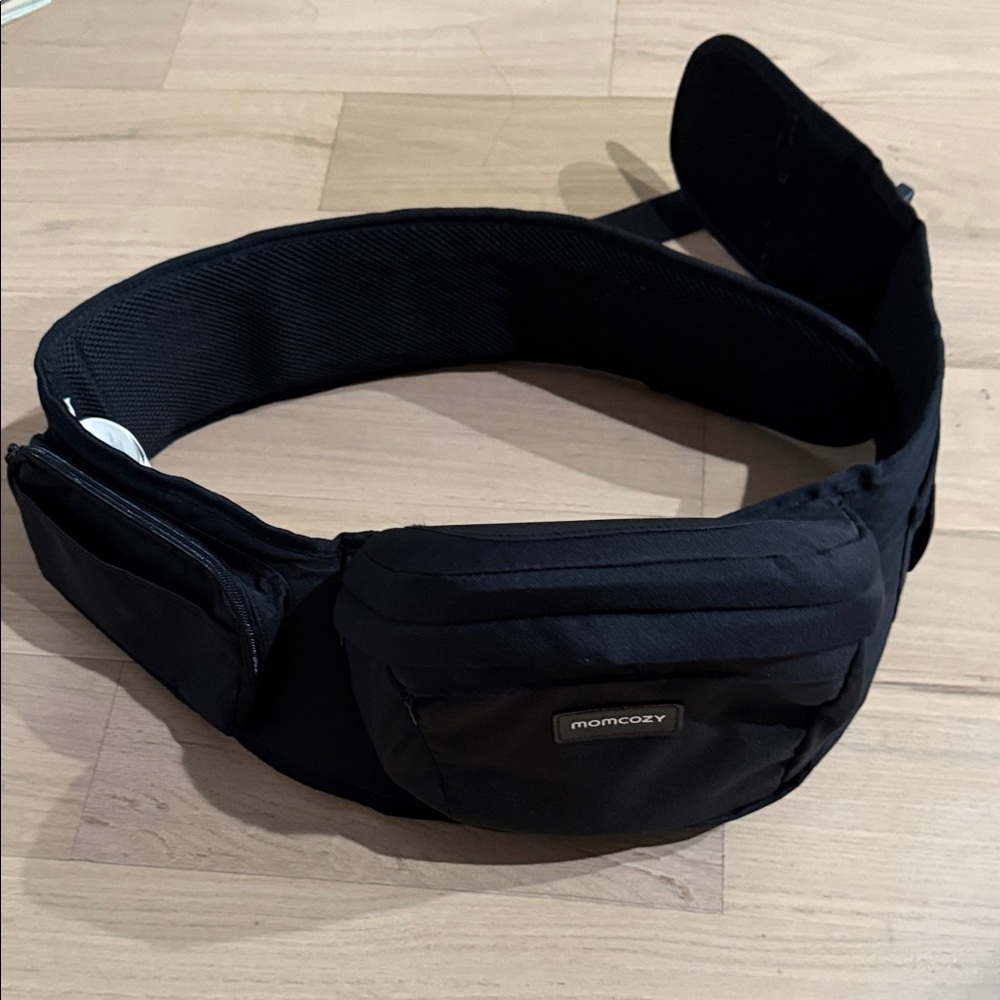 Momcozy Black Kids Belt Bag